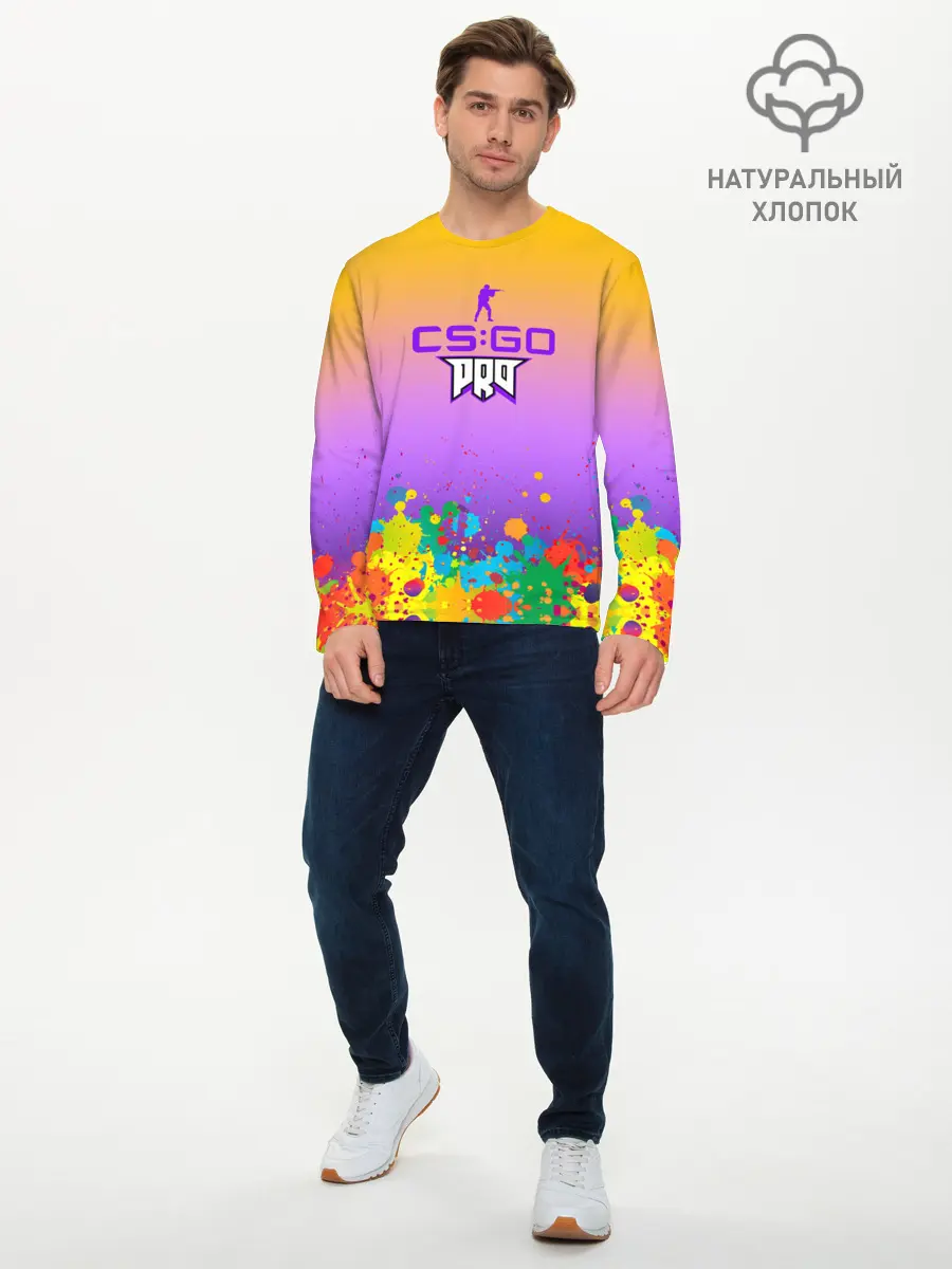 Мужской лонгслив базовый / pro100 (P007_P004ooo1788809, P004ooo1788809)