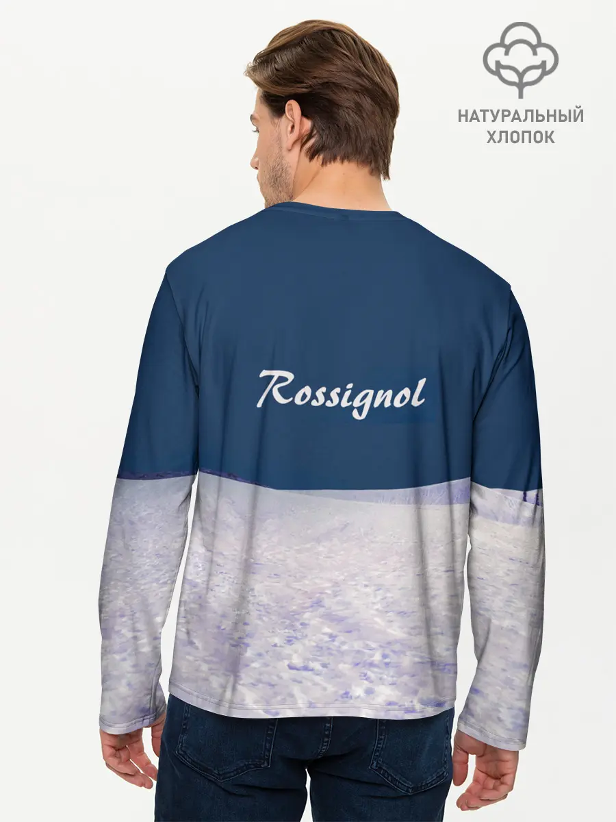 Мужской лонгслив базовый / Rossignol (P007_P004ooo1794505, P004ooo1794505)