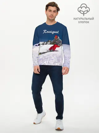 Мужской лонгслив базовый / Rossignol
