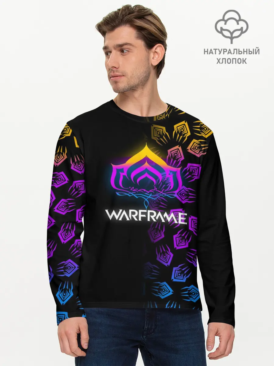 Мужской лонгслив базовый / WARFRAME (P007_P004ooo1792649, P004ooo1792649)