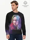 Мужской лонгслив базовый / Rap (P007_P004ooo1795655, P004ooo1795655)