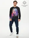 Мужской лонгслив базовый / Rap (P007_P004ooo1795655, P004ooo1795655)