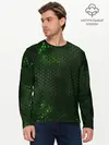 Мужской лонгслив базовый / ЗЕЛЕНАЯ БРОНЯ / GREEN STEEL (P007_P004ooo1795839, P004ooo1795839)