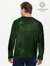Мужской лонгслив базовый / ЗЕЛЕНАЯ БРОНЯ / GREEN STEEL (P007_P004ooo1795839, P004ooo1795839)