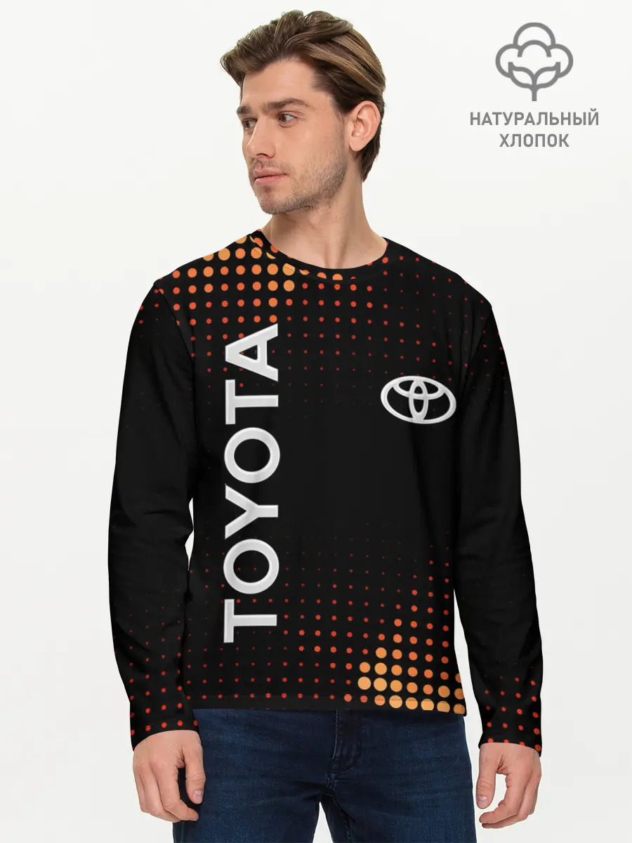 Мужской лонгслив базовый / Toyota (P007_P004ooo1795555, P004ooo1795555)