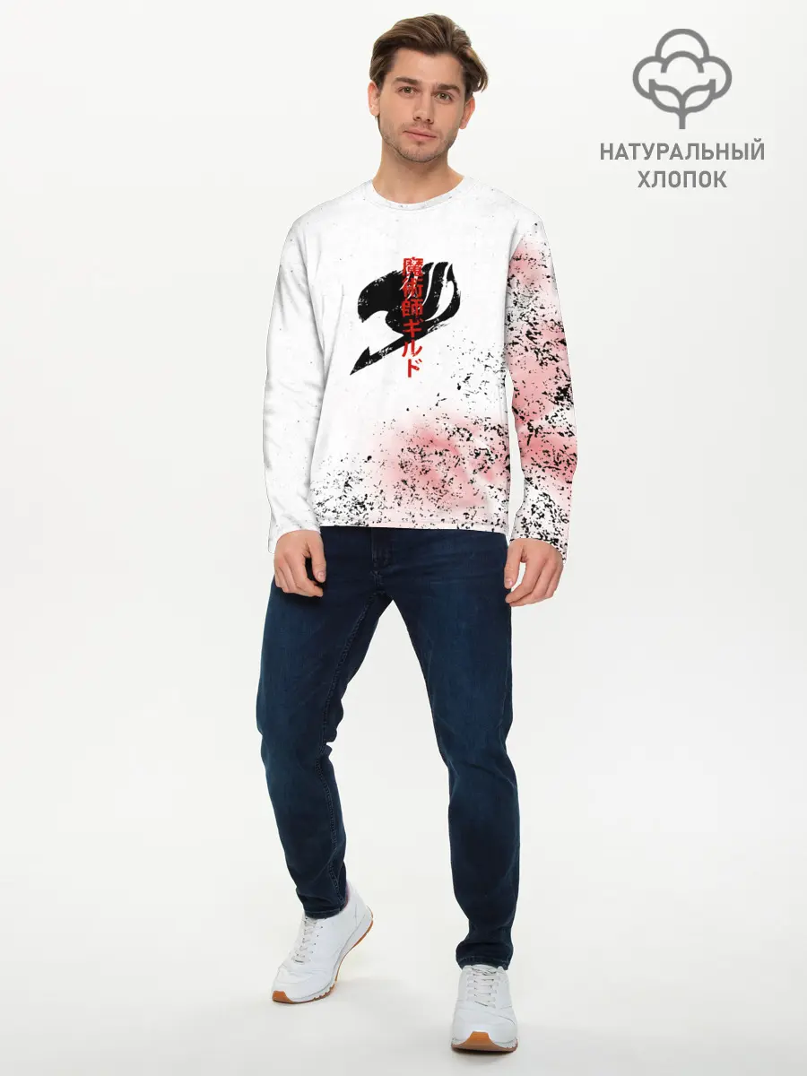 Мужской лонгслив базовый / Fairy Tale logo (P007_P004ooo1795197, P004ooo1795197)