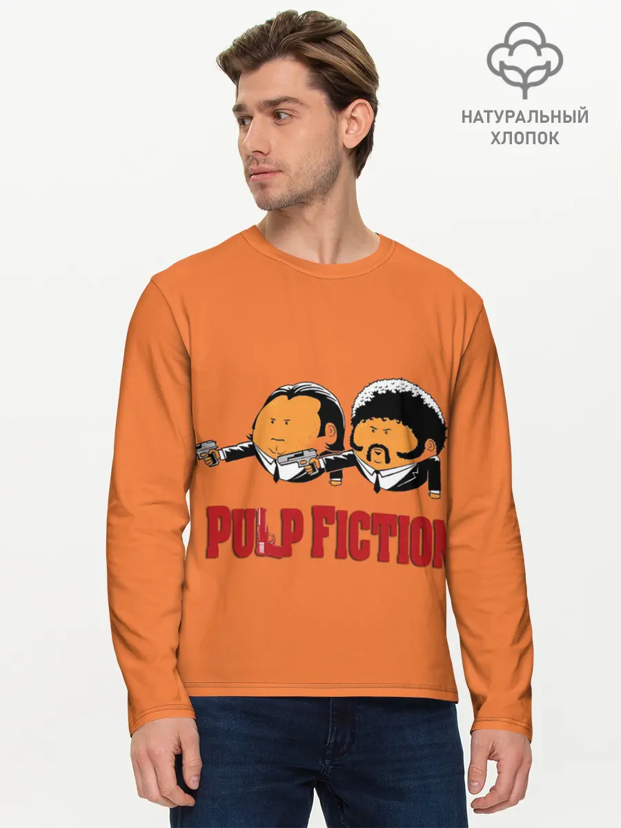 Мужской лонгслив базовый / Pulp Fiction - Art 2 (P007_P004ooo1795281, P004ooo1795281)