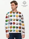 Мужской лонгслив базовый / Minecraft (P007_P004ooo1798181, P004ooo1798181)