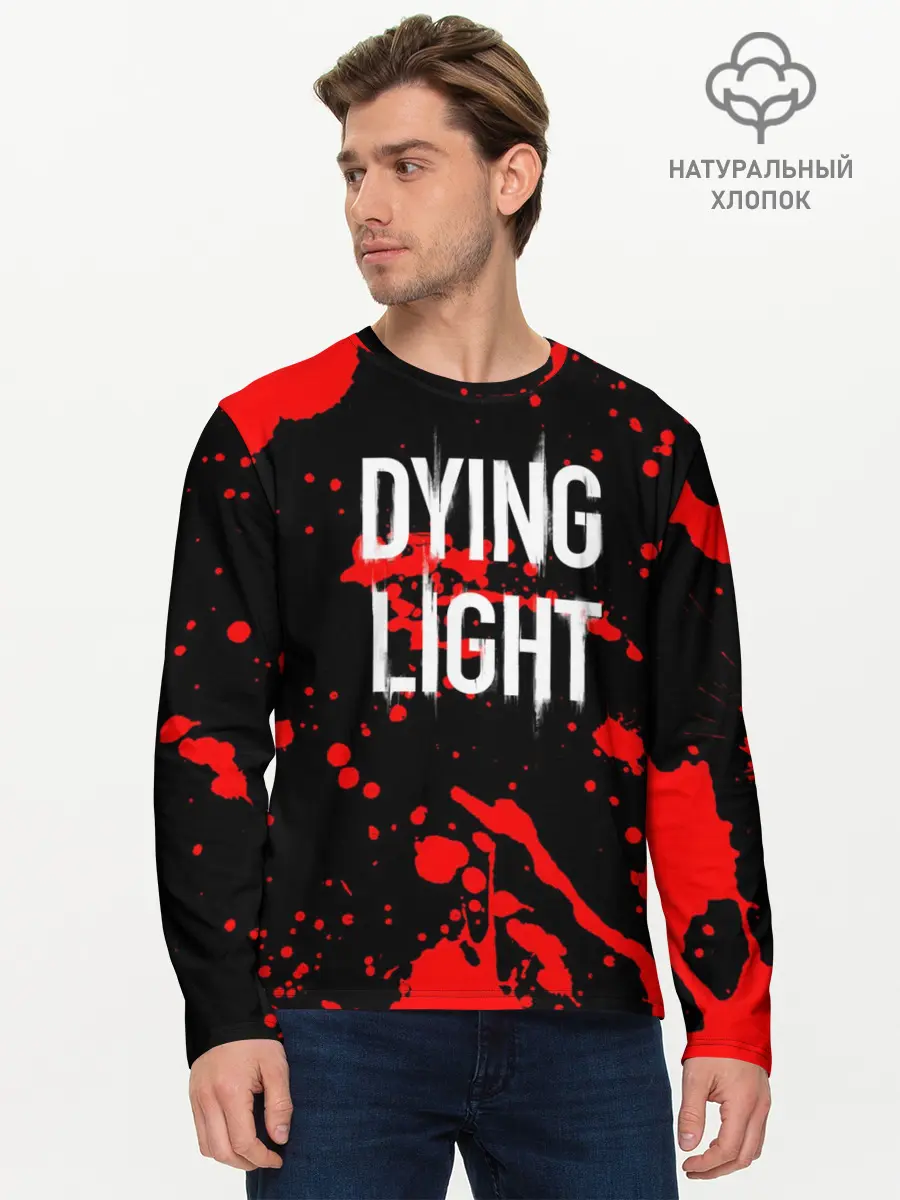 Мужской лонгслив базовый / Dying Light (P007_P004ooo1798233, P004ooo1798233)