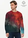 Мужской лонгслив базовый / АБСТРАКЦИЯ. (P007_P004ooo1798767, P004ooo1798767)
