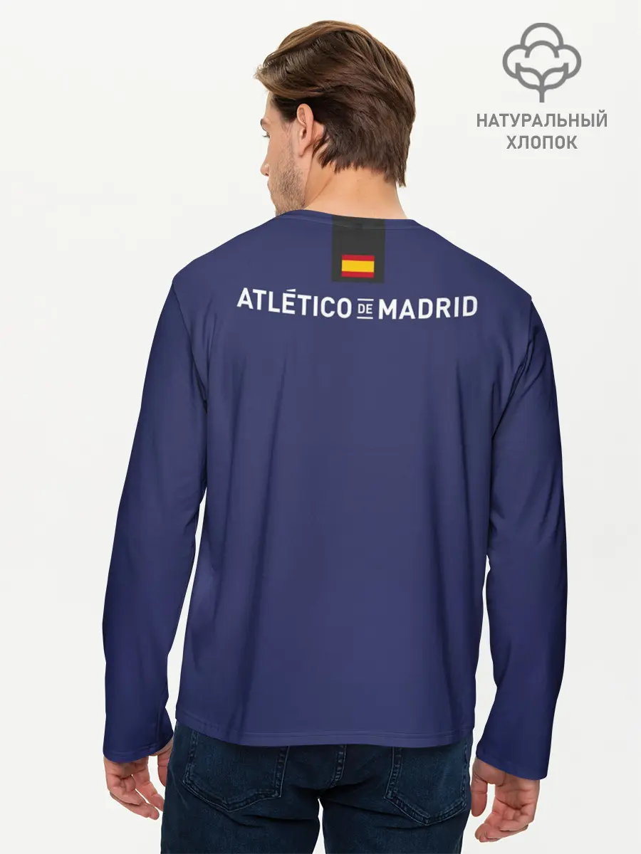 Мужской лонгслив базовый / Atletico de Madrid (P007_P004ooo1797465, P004ooo1797465)