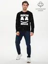 Мужской лонгслив базовый / Marshmello 7 (P007_P004ooo1796505, P004ooo1796505)