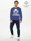Мужской лонгслив базовый / GYM WOOF (P007_P004ooo1798877, P004ooo1798877)