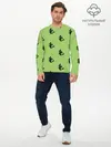 Мужской лонгслив базовый / Saitama Style (P007_P004ooo1799825, P004ooo1799825)