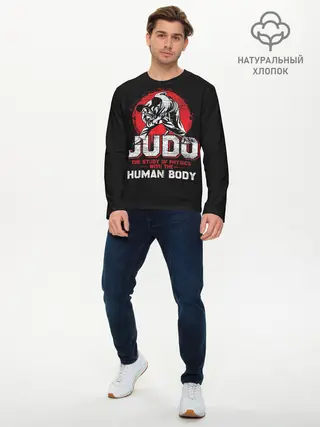 Мужской лонгслив базовый / Judo