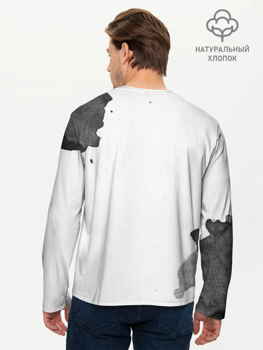 Мужской лонгслив базовый / Джон Уик (P007_P004ooo1801643, P004ooo1801643)