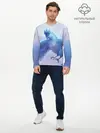 Мужской лонгслив базовый / Мистик (P007_P004ooo1803241, P004ooo1803241)