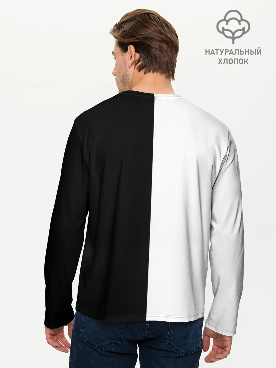 Мужской лонгслив базовый / ЪУЪ. (P007_P004ooo1803379, P004ooo1803379)