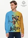 Мужской лонгслив базовый / The Beatles (P007_P004ooo1803063, P004ooo1803063)