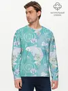 Мужской лонгслив базовый / Карпы Кои (P007_P004ooo1803105, P004ooo1803105)