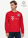 Мужской лонгслив базовый / Lewandowski home 19-20 (P007_P004ooo1804089, P004ooo1804089)