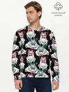 Мужской лонгслив базовый / Лягушки в очках (P007_P004ooo1805975, P004ooo1805975)