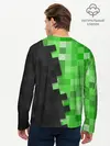Мужской лонгслив базовый / Minecraft EARTH (P007_P004ooo1805573, P004ooo1805573)