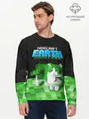 Мужской лонгслив базовый / Minecraft EARTH - Котик (P007_P004ooo1805617, P004ooo1805617)