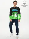 Мужской лонгслив базовый / Minecraft EARTH - Котик (P007_P004ooo1805617, P004ooo1805617)
