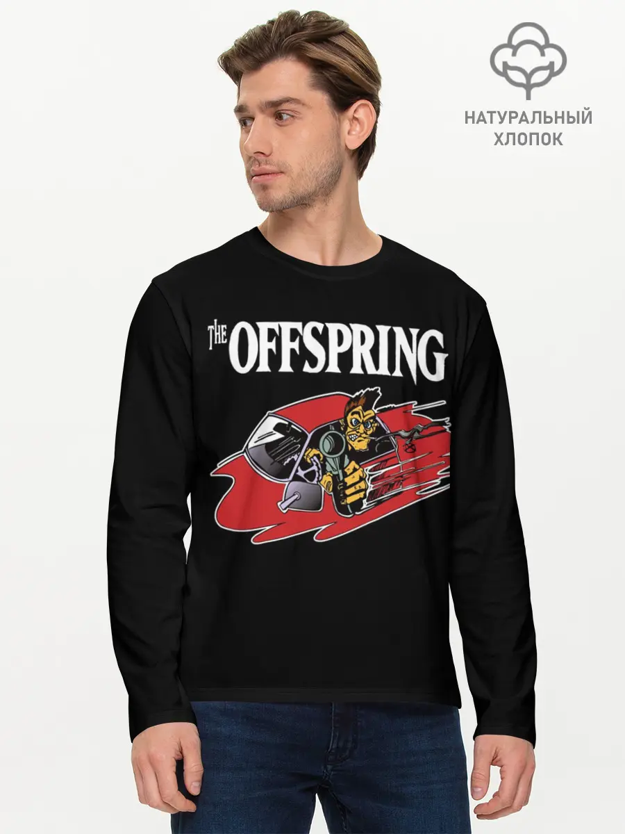 Мужской лонгслив базовый / Offspring (P007_P004ooo1805681, P004ooo1805681)