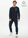 Мужской лонгслив базовый / Juventus (P007_P004ooo1807537, P004ooo1807537)