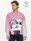 Мужской лонгслив базовый / Fortnite Marshmello (P007_P004ooo1807967, P004ooo1807967)