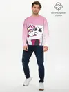 Мужской лонгслив базовый / Fortnite Marshmello (P007_P004ooo1807967, P004ooo1807967)