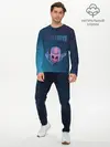 Мужской лонгслив базовый / Fortnite x Marshmello (P007_P004ooo1808229, P004ooo1808229)