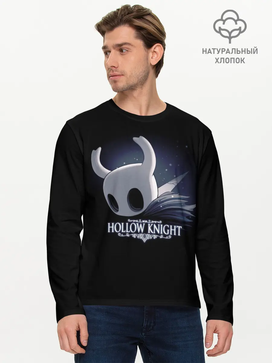 Мужской лонгслив базовый / Hollow Knight 19 (P007_P004ooo1808525, P004ooo1808525)