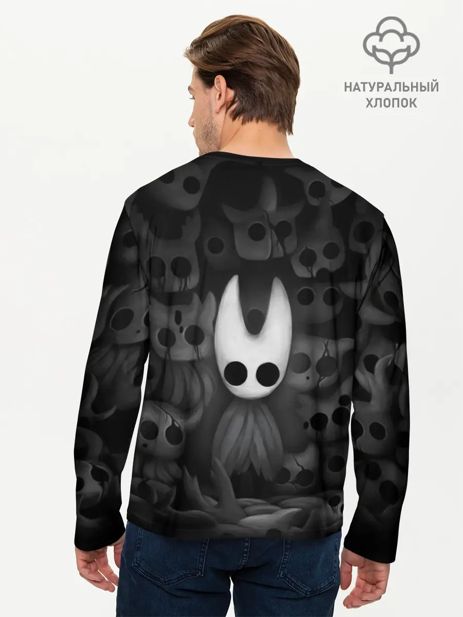 Мужской лонгслив базовый / Hollow Knight (P007_P004ooo1808813, P004ooo1808813)