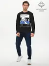Мужской лонгслив базовый / Undertale (P007_P004ooo1807683, P004ooo1807683)