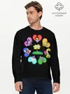 Мужской лонгслив базовый / Undertale (P007_P004ooo1807647, P004ooo1807647)