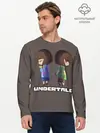 Мужской лонгслив базовый / Undertale (P007_P004ooo1807649, P004ooo1807649)
