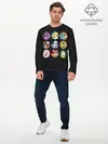 Мужской лонгслив базовый / Undertale (P007_P004ooo1807689, P004ooo1807689)