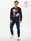 Мужской лонгслив базовый / Undertale (P007_P004ooo1807695, P004ooo1807695)