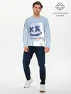 Мужской лонгслив базовый / Marshmello Pixel (P007_P004ooo1807961, P004ooo1807961)