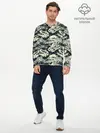Мужской лонгслив базовый / Черепа динозавров (P007_P004ooo1809541, P004ooo1809541)