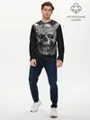 Мужской лонгслив базовый / Slipknot (P007_P004ooo1809945, P004ooo1809945)