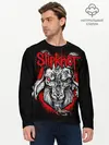 Мужской лонгслив базовый / Slipknot (P007_P004ooo1809967, P004ooo1809967)