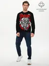 Мужской лонгслив базовый / Slipknot (P007_P004ooo1809967, P004ooo1809967)