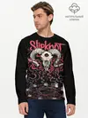 Мужской лонгслив базовый / Slipknot (P007_P004ooo1809977, P004ooo1809977)