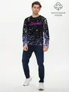Мужской лонгслив базовый / ДЖИЗУС (P007_P004ooo1812657, P004ooo1812657)