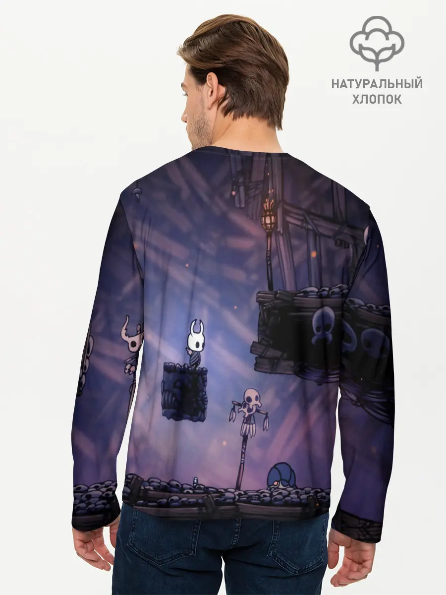Мужской лонгслив базовый / HOLLOW KNIGHT (P007_P004ooo1810617, P004ooo1810617)