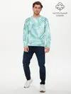 Мужской лонгслив базовый / Листья Пальмы (P007_P004ooo1813661, P004ooo1813661)